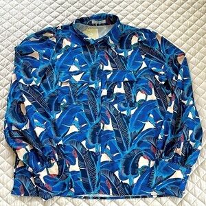 Mulla button down blouse